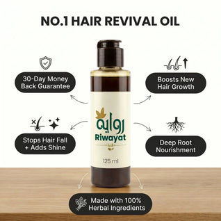 Riwayat Hair Revival Oil – Herbal Root Nourishing Hair Care Oil